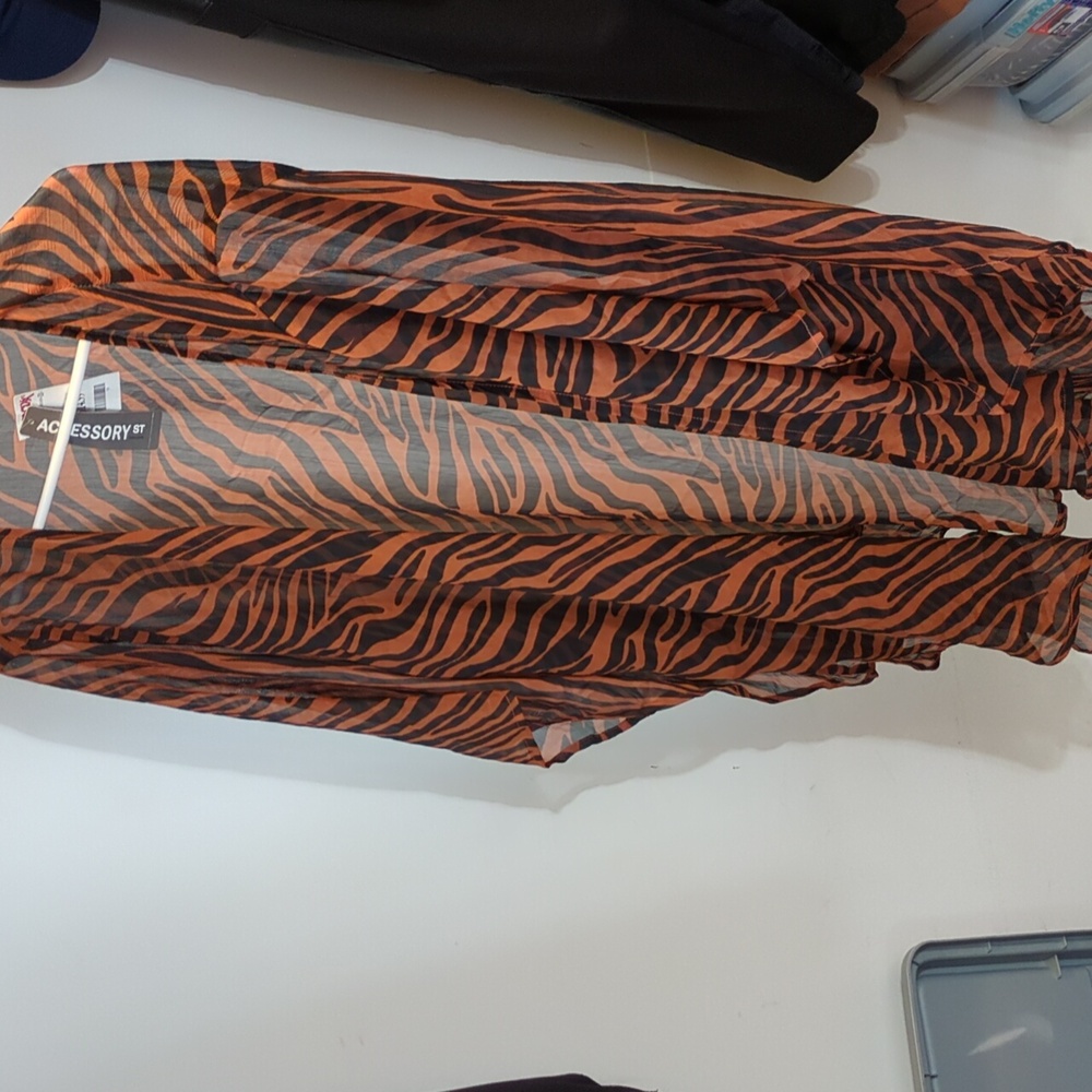 Animal Print Swim Coverup